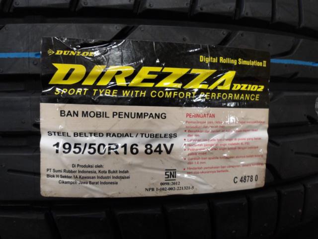 ☆新品タイヤ付き☆マツダ純正 ロードスター ND系 純正ホイール  + DUNLOP DIREZZA DZ102