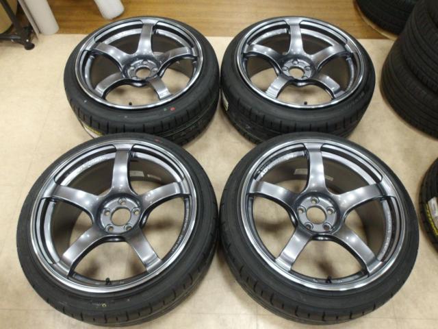★店頭試着無料♪★ YOKOHAMA ADVAN Racing TC-4 + DUNLOP DIREZZA DZ102 【ローダウン86/BRZ等!!】