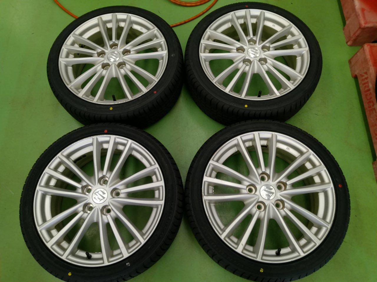 SUZUKI Swift Sport ZC32S Genuine Wheel + WINRUN 195 / 45R17 85W XL Balance adjusted