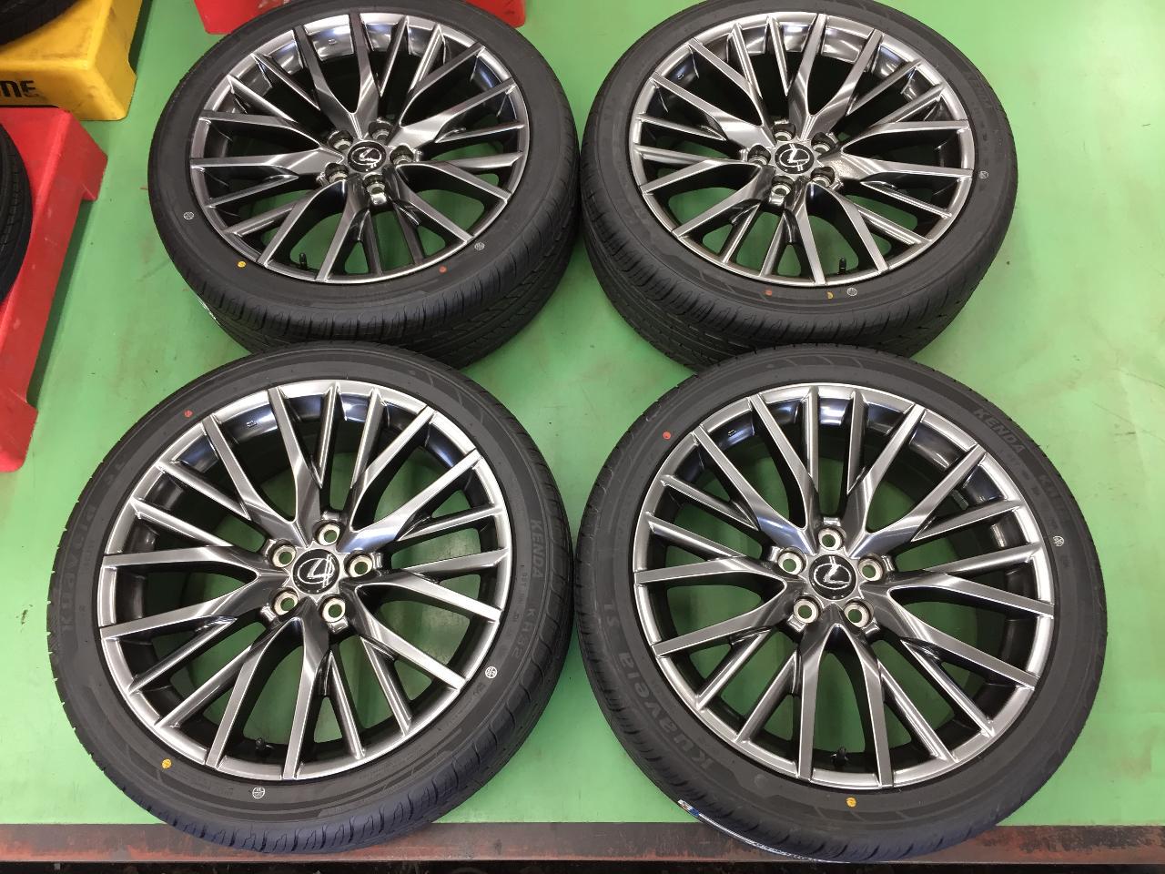 LEXUS RX450h F SPORT Original wheel + KENDA KR32 245 / 40R20 95W Balance adjusted