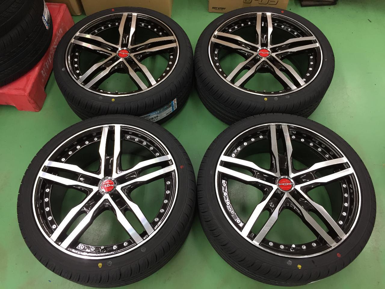 AME SHALLEN XF-55 monoblock + KENDA KR32 225 / 40R19 93W XL Balance adjusted