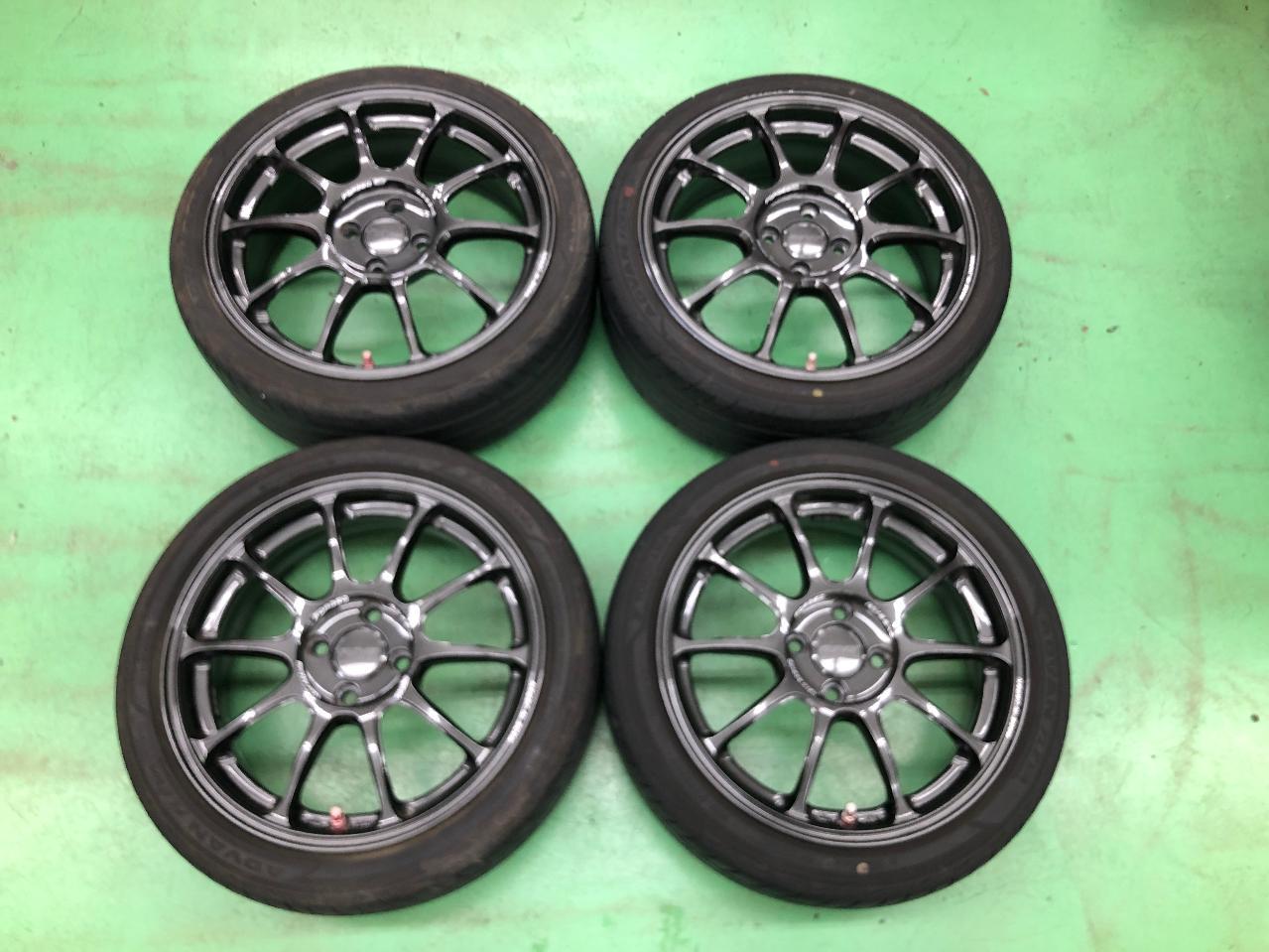RAYS VOLK RACING ZE40 + YOKOHAMA ADVAN FLEVA