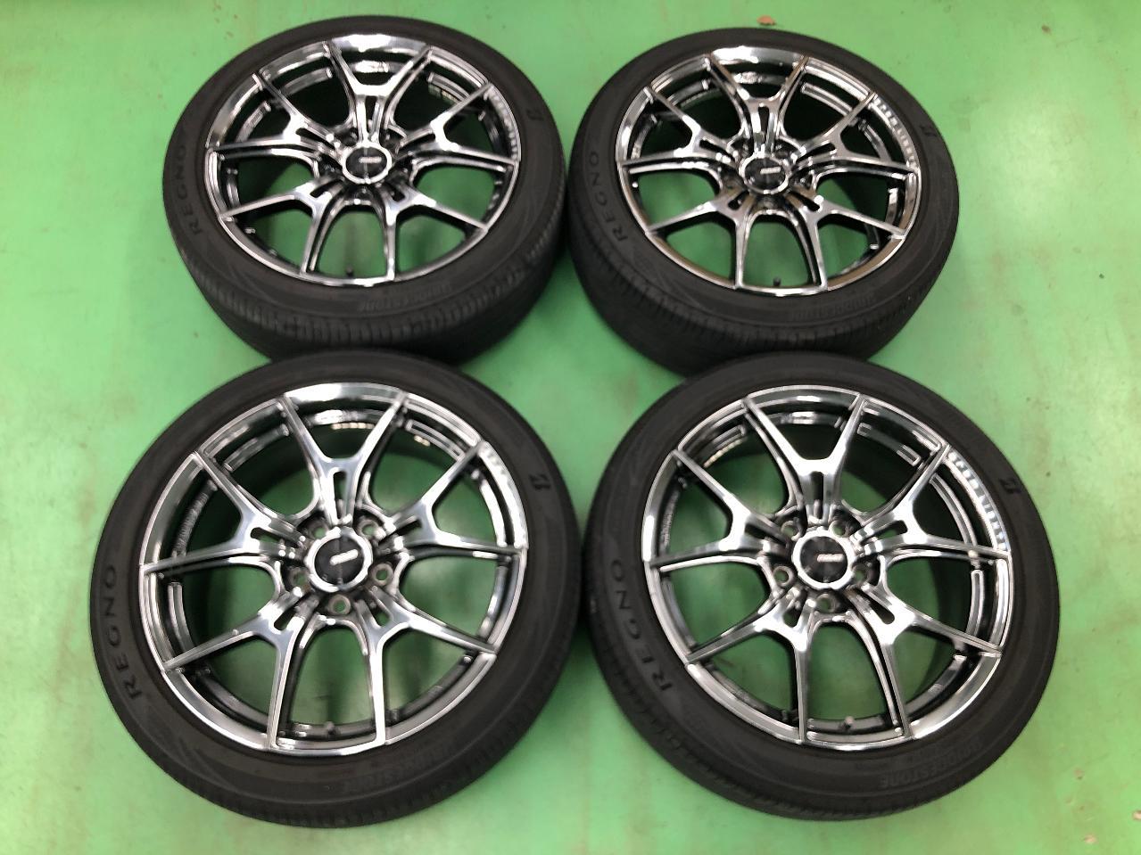 RAYS GRAM LIGHTS 57FXZ + BRIDGESTONE REGNO GR-XⅢ