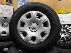 トヨタ純正 200系ハイエース純正スチールホイール + DUNLOP SP175N【ハイエース】