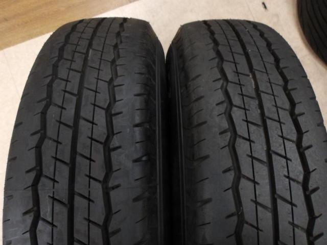 トヨタ純正 200系ハイエース純正スチールホイール + DUNLOP SP175N【ハイエース】