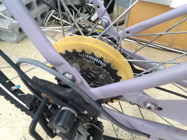 サイクルベースあさひ BOLDLINE 26×1.75インチ外装6段変速シティサイクル パープル