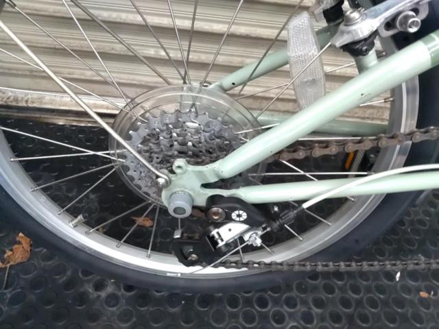 【わけあり現状販売】DAHON BoardWalk D7 20×1.75(406)インチ外装7段変速折りたたみ自転車 グリーン