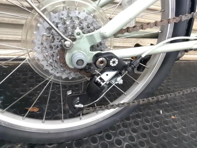 【わけあり現状販売】DAHON BoardWalk D7 20×1.75(406)インチ外装7段変速折りたたみ自転車 グリーン