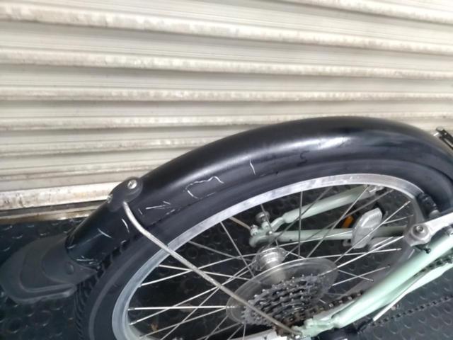 【わけあり現状販売】DAHON BoardWalk D7 20×1.75(406)インチ外装7段変速折りたたみ自転車 グリーン