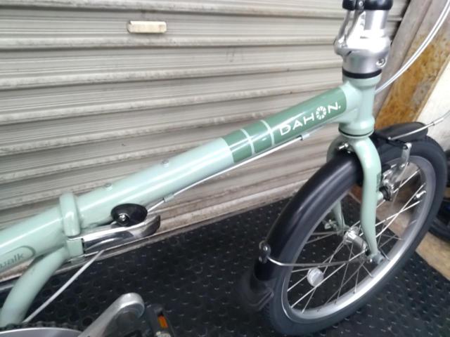 【わけあり現状販売】DAHON BoardWalk D7 20×1.75(406)インチ外装7段変速折りたたみ自転車 グリーン