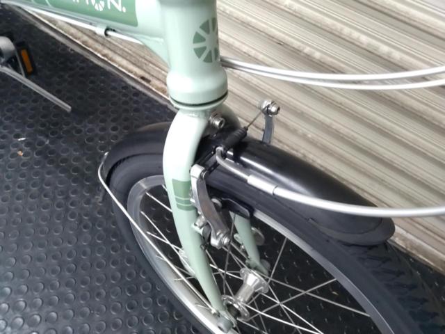 【わけあり現状販売】DAHON BoardWalk D7 20×1.75(406)インチ外装7段変速折りたたみ自転車 グリーン