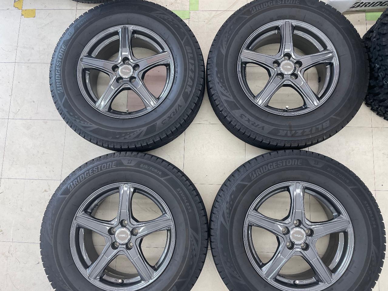 BRIDGESTONE TOPRUN VR5 + BRIDGESTONE BLIZZAK VRX3