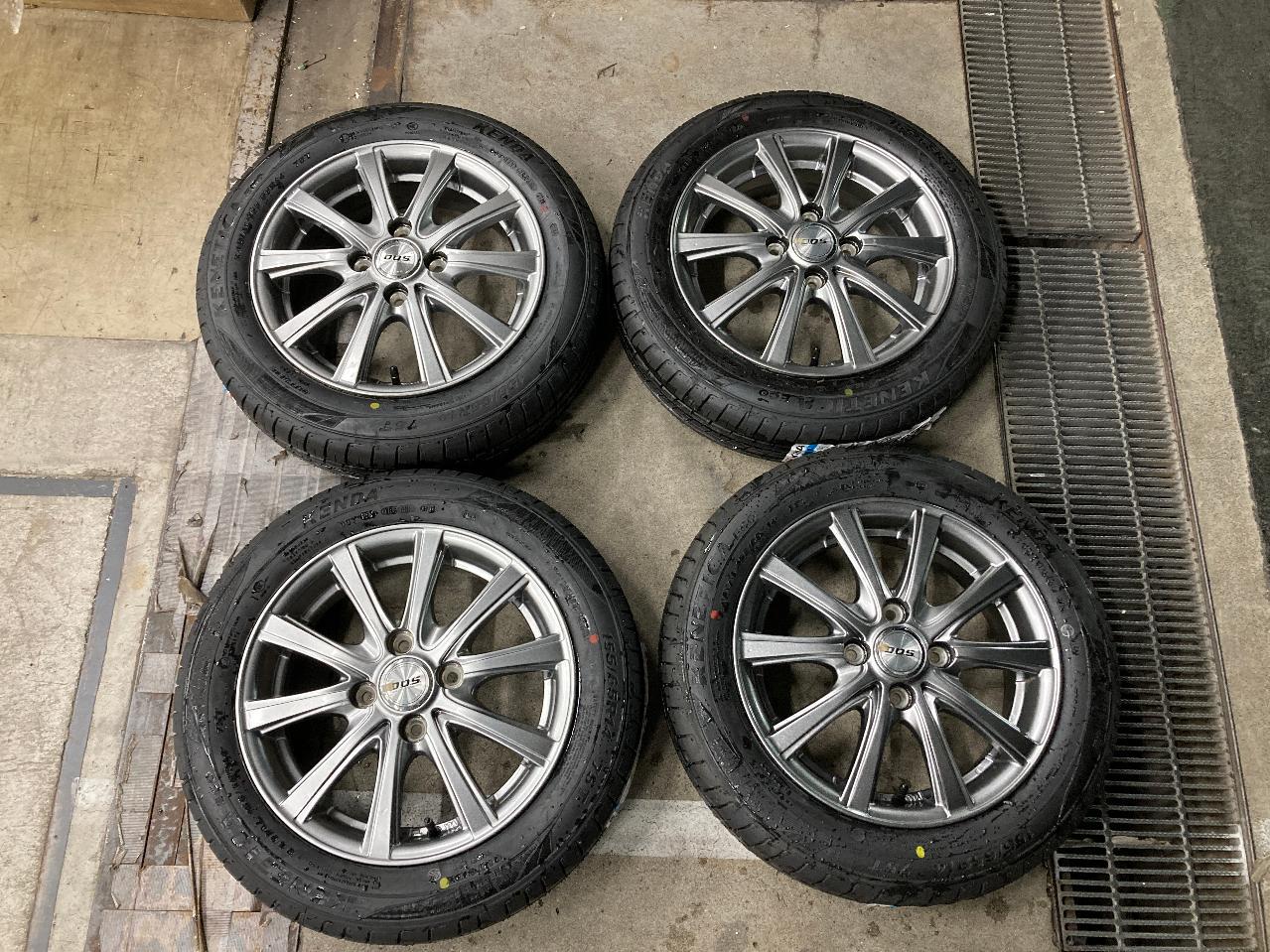 BADX DOS Spoke wheels + KENDA KR 203