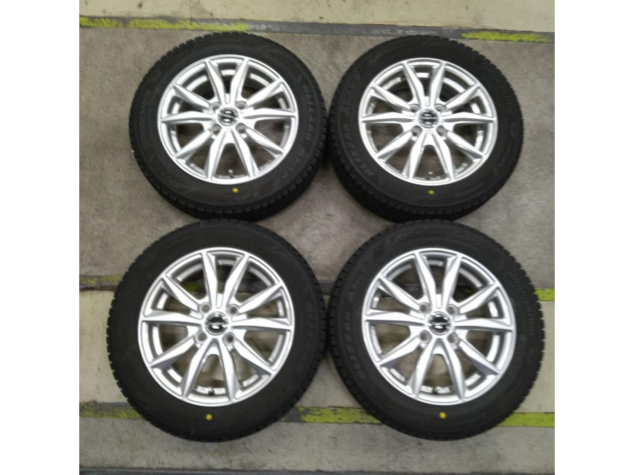 HOT STUFF Exsteer Spoke wheels + BRIDGESTONE BLIZZAK VRX3