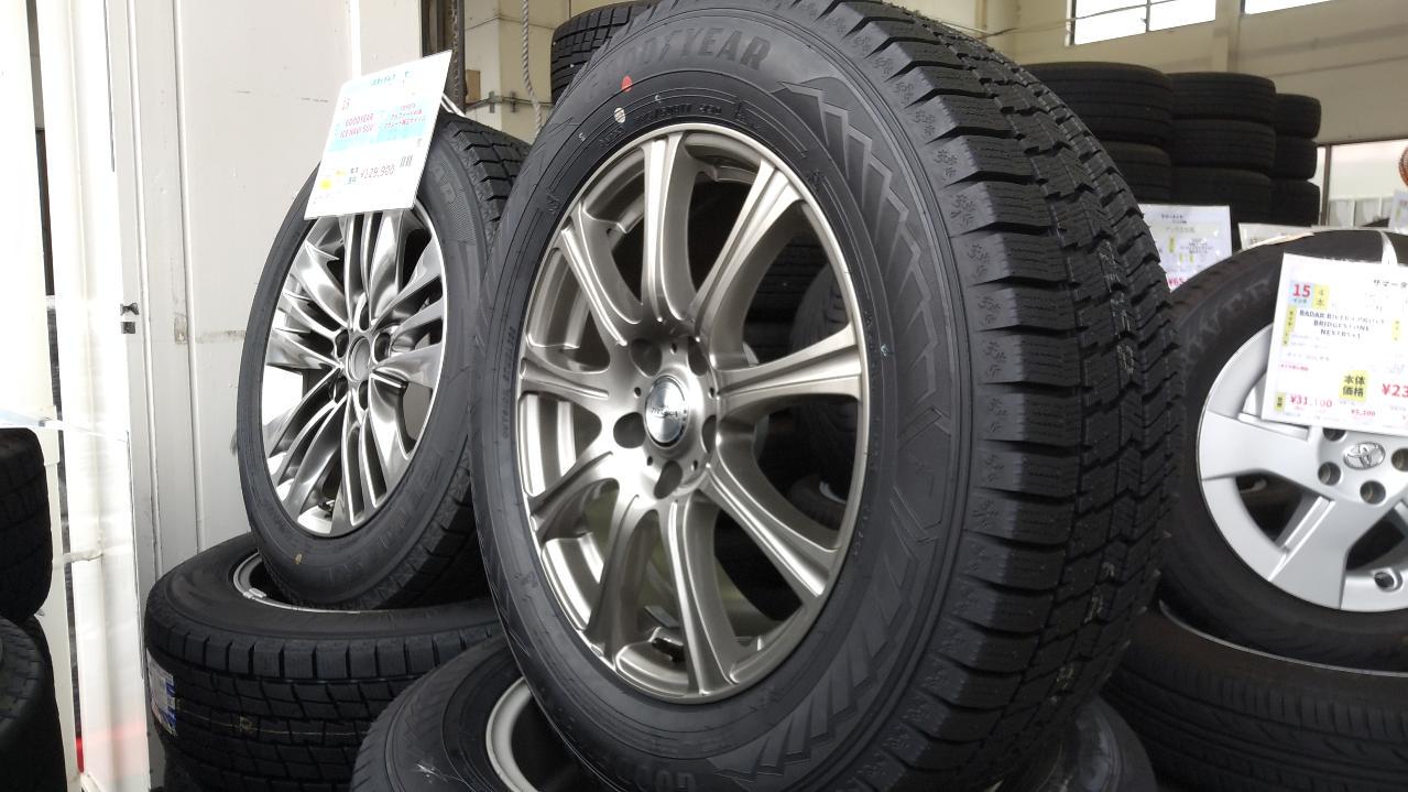 BADX modica Spoke wheels + GOODYEAR ICE NAVI Eight
