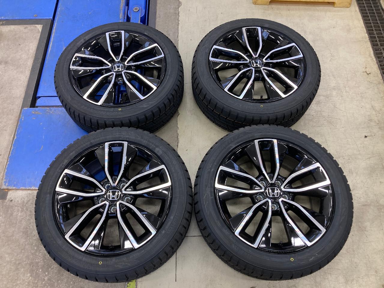 HONDA Vezel e:HEV genuine wheels + TOYO Winter TRANPATH TX