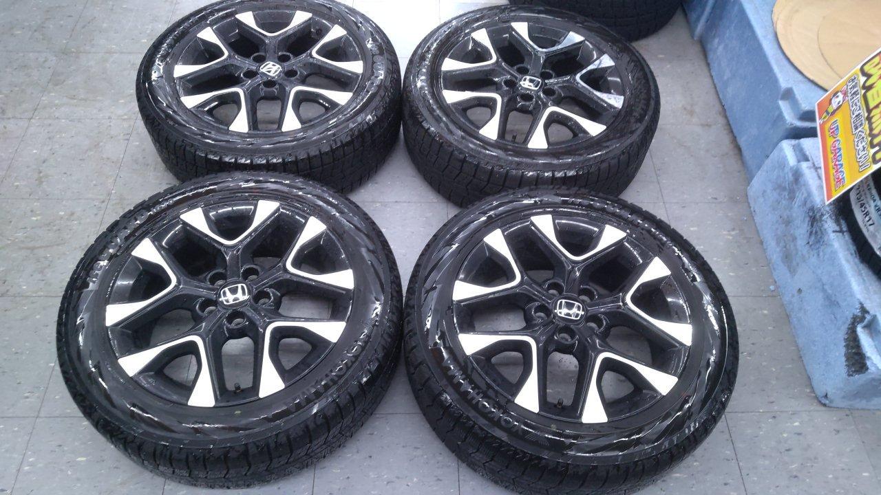 Honda ZR-V Original aluminum wheel + YOKOHAMA iCE GUARD iG70