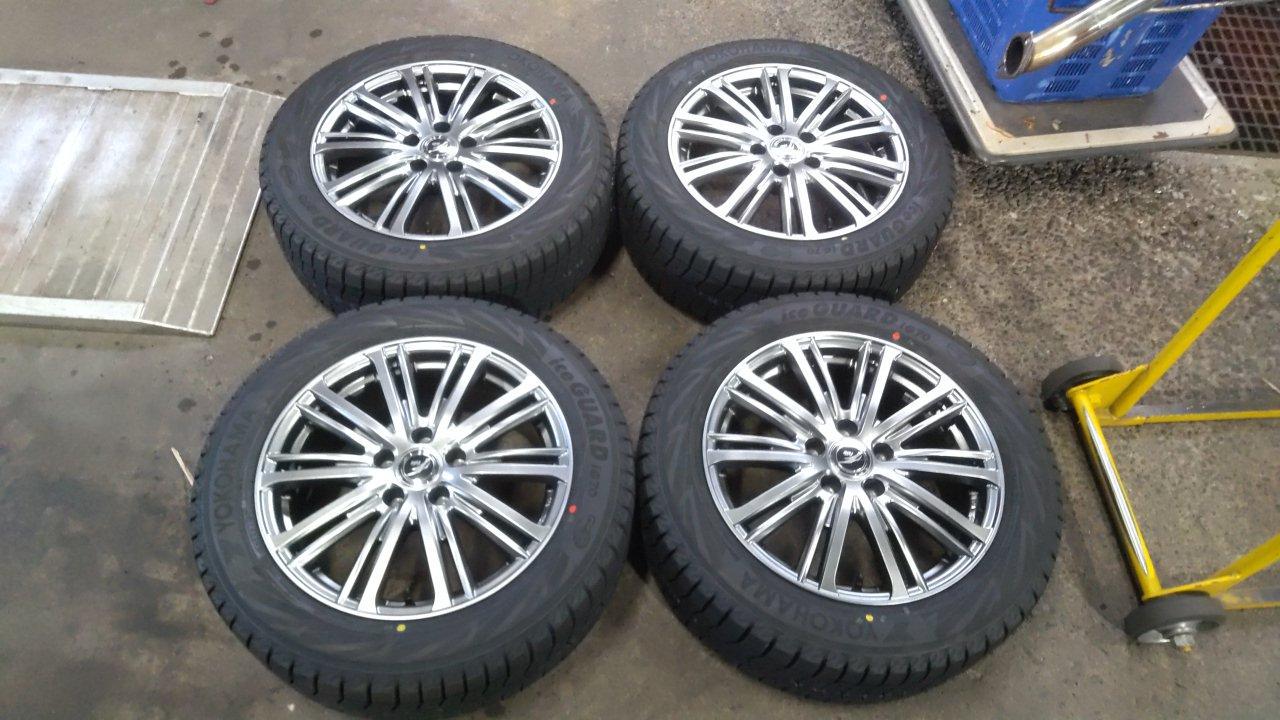 Fang Nine twin-spoke wheel + YOKOHAMA iceGUARD IG70