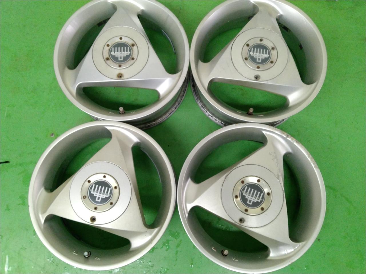 Wheels only EUROHART 3-spoke wheels