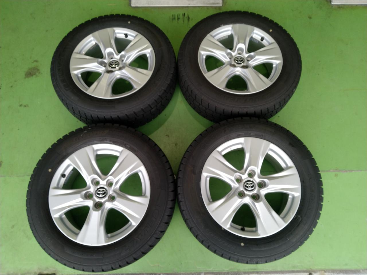 Toyota RAV4 Original wheel + GOODYEAR ICE NAVI 7 Alphard/Vellfire parts