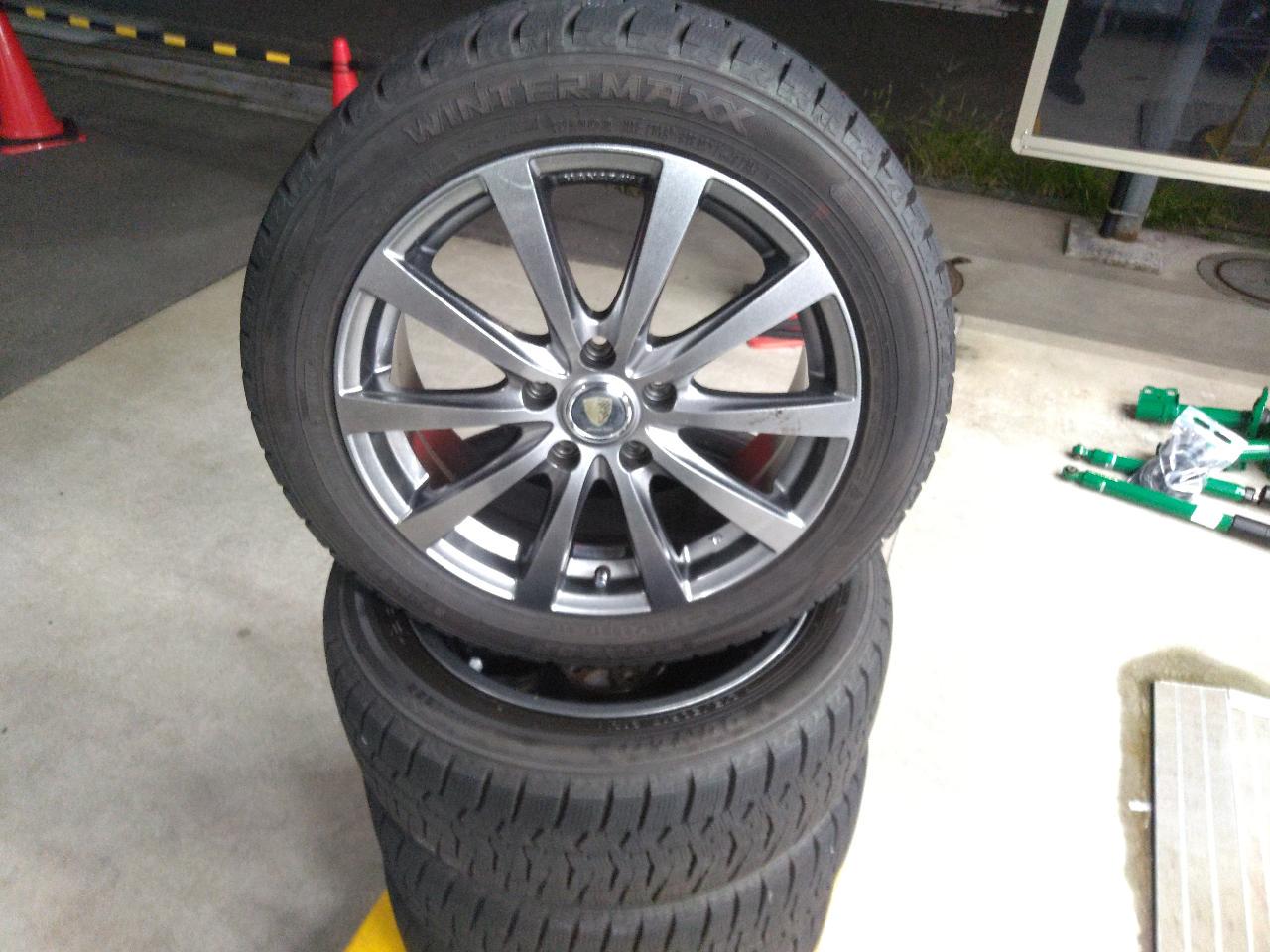 MARUKA SERVICE MANARAY SPORT EUROSPEED G10 + DUNLOP WINTERMAXX WM02