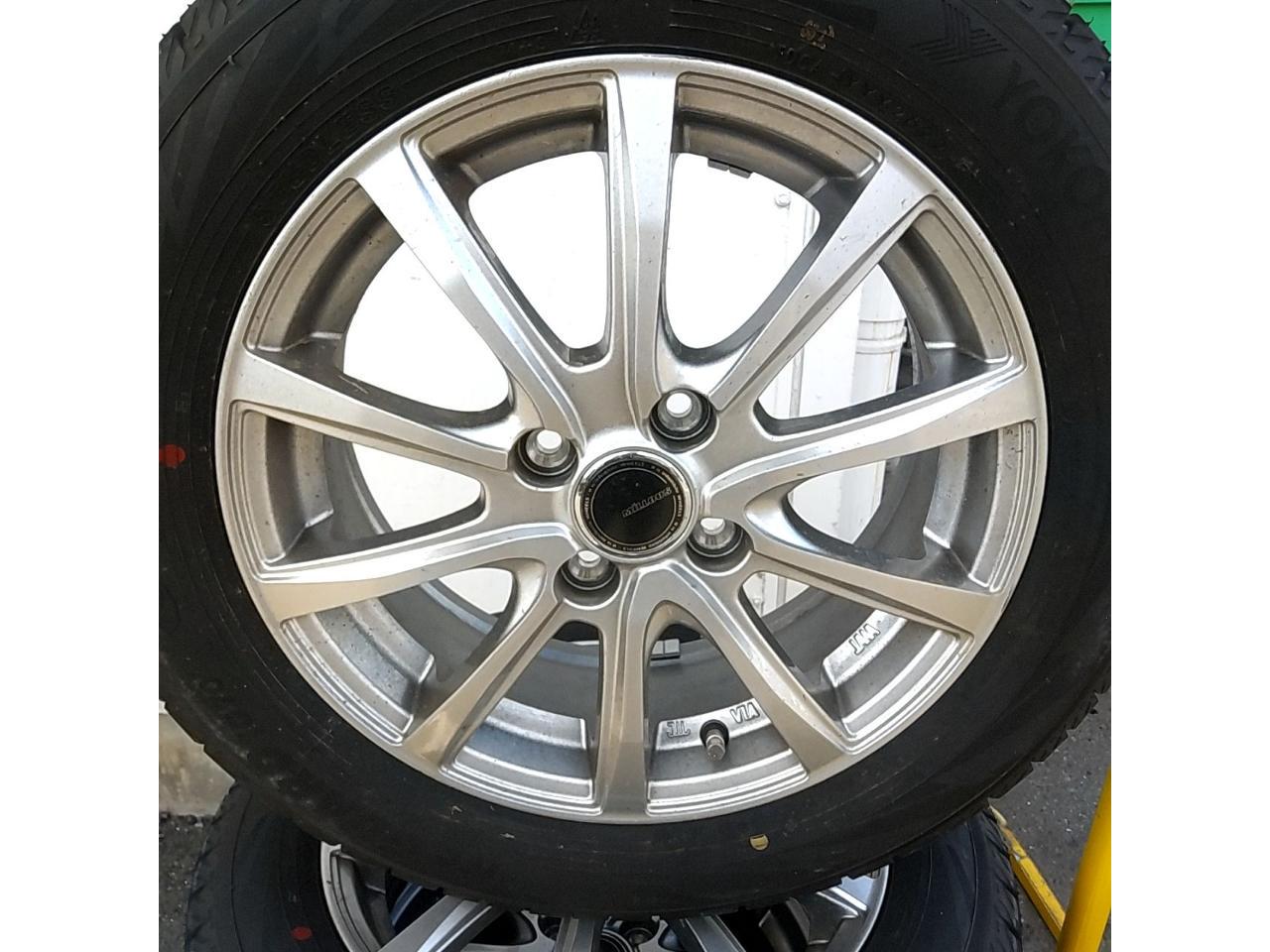 MiLLOUS Spoke wheels + YOKOHAMA ice GUARD iG70