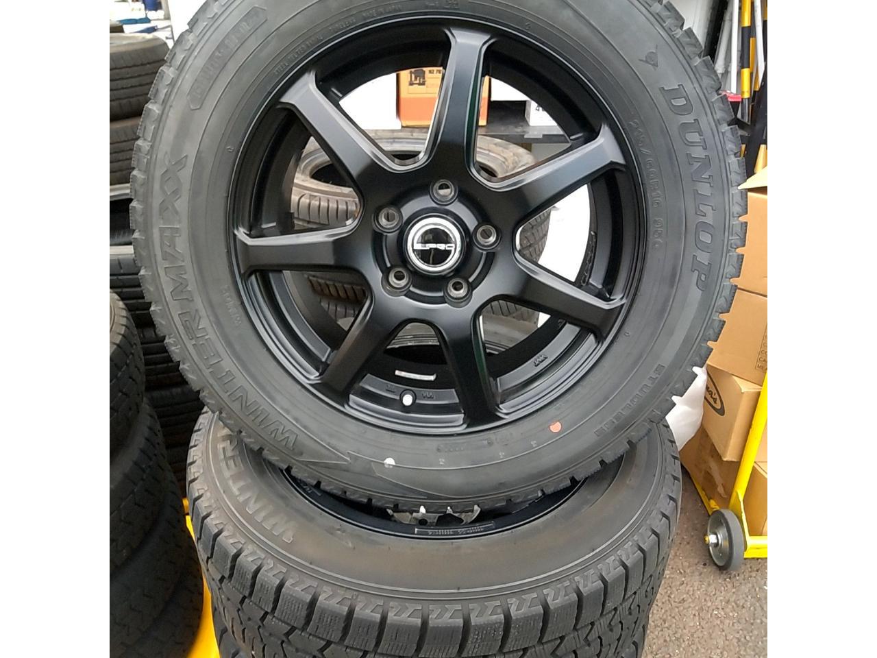 DUNLOP PRD Spoke wheels + DUNLOP WINTERMAXX WM02