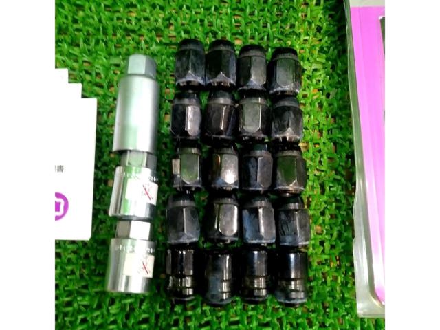 【M12xP1.25】McGARD 84554BK ロックナットセット