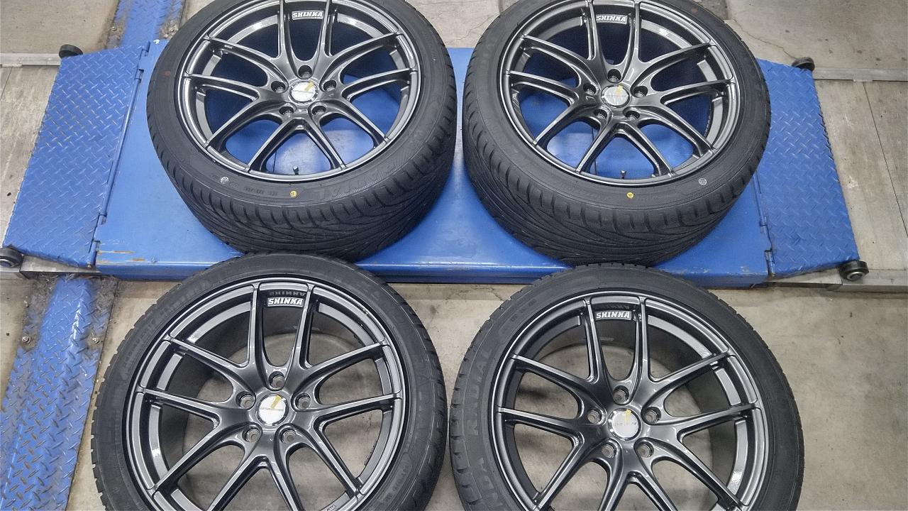 UPGARAGE Racing Light SHINKA + KENDA Comes with brand new KR20 tires!