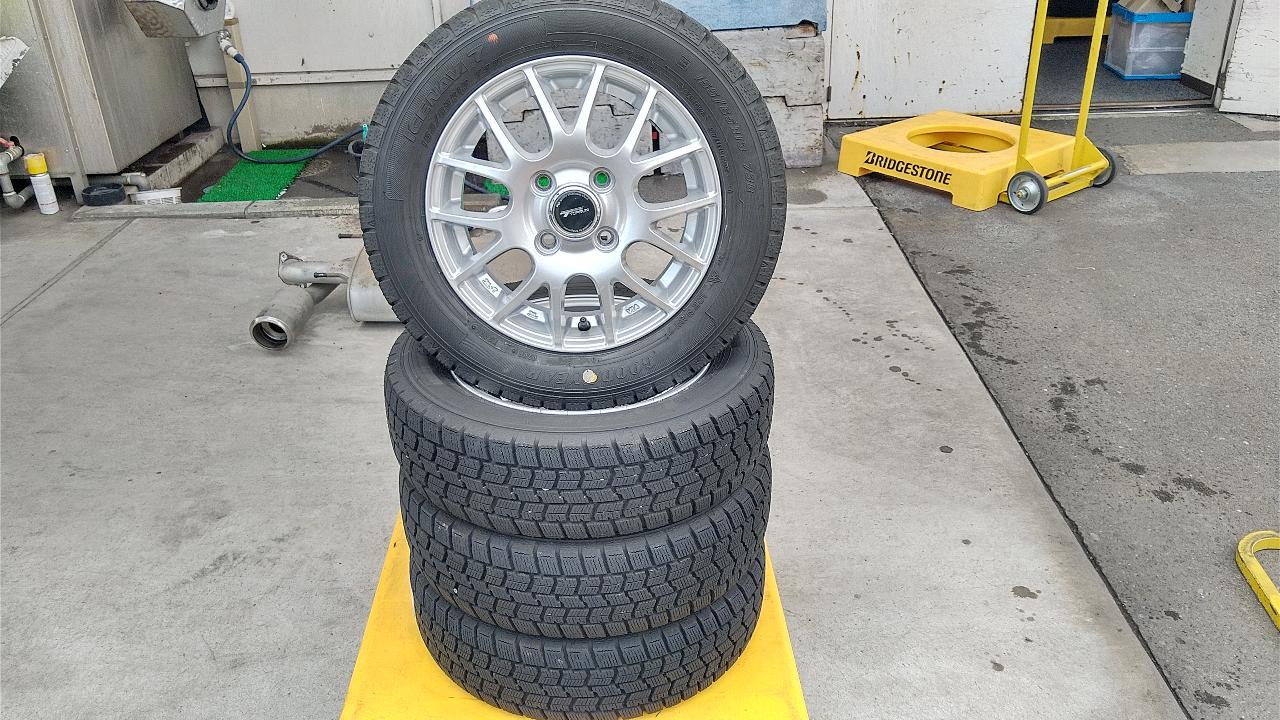 BRIDGESTONE TOPRUN M7 + GOODYEAR ICE NAVI 7