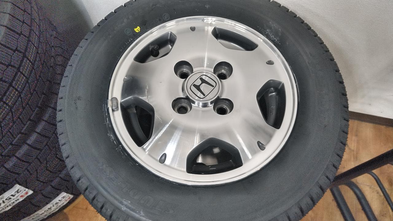 HONDA Vamos original wheel + BRIDGESTONE W300 Comes with brand new tires!