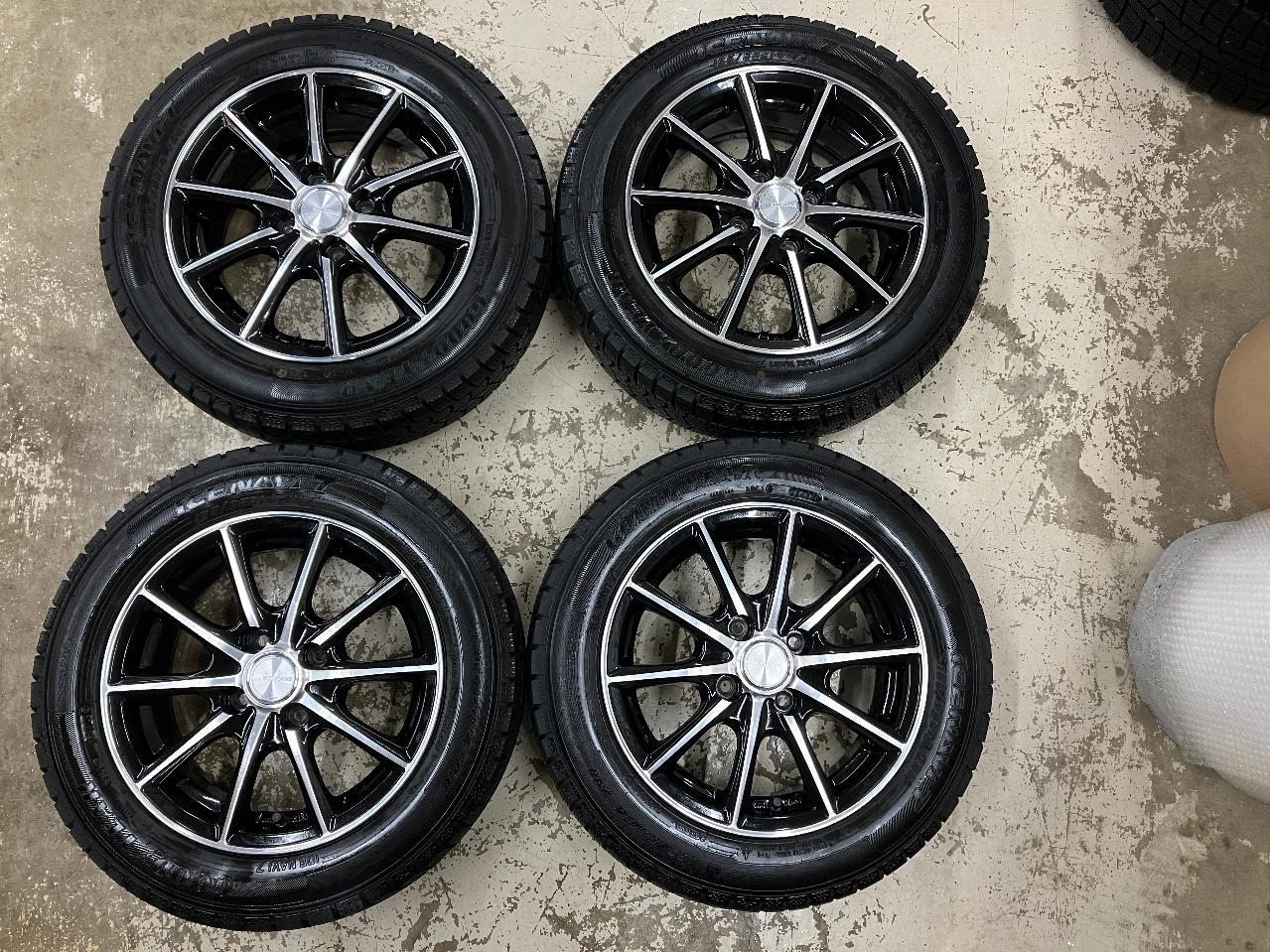 BRIDGESTONE ECO FORME SE-15 + GOODYEAR ICENAVI 7