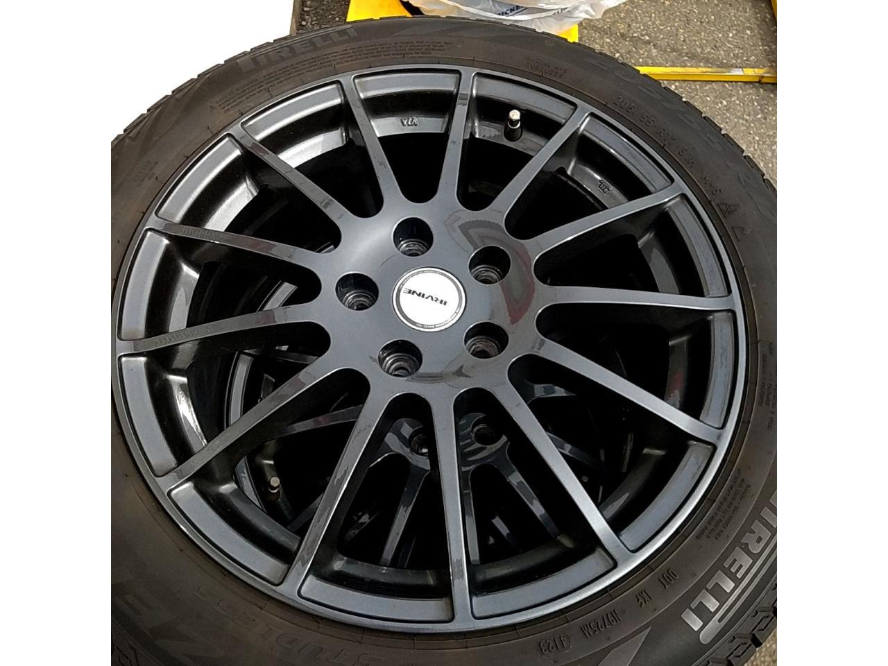 BMW F45 2 Series Sizes weds IRVINE F01+PIRELLIICE ZERO ASIMMETRICO