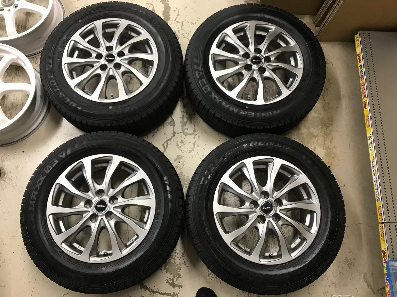 BRIDGESTONE BALMINUM T10 + DUNLOP WINTERMAXX WM03