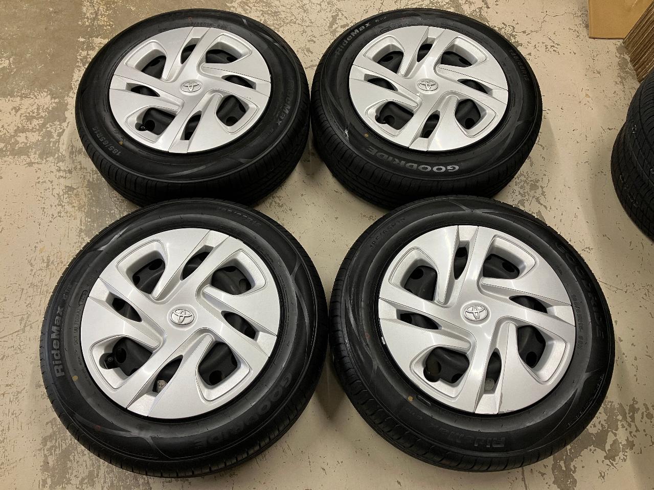 Genuine Toyota Aqua Genuine steel wheel +GOODRIDERide Max G-118