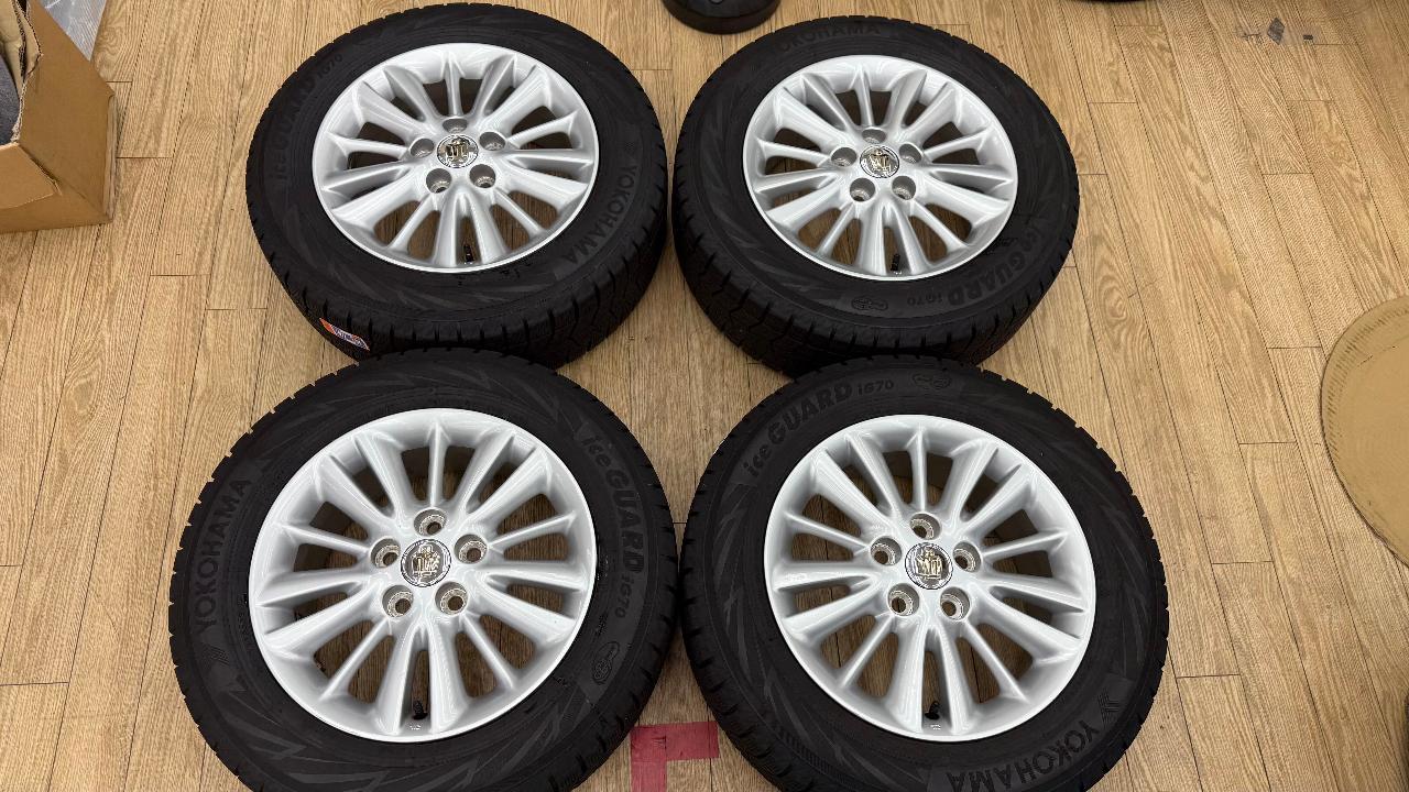Toyota Crown Royal / 180 system Original wheel + YOKOHAMA iceGUARD iG70