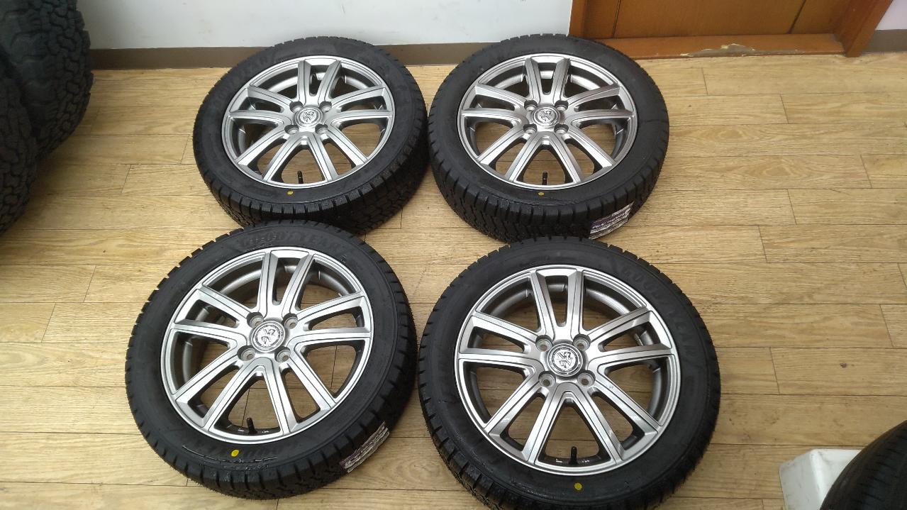 BIG WAY TRG-WS5 + GOODYEAR ICE NAVI Eight Many kei cars With new tires set
