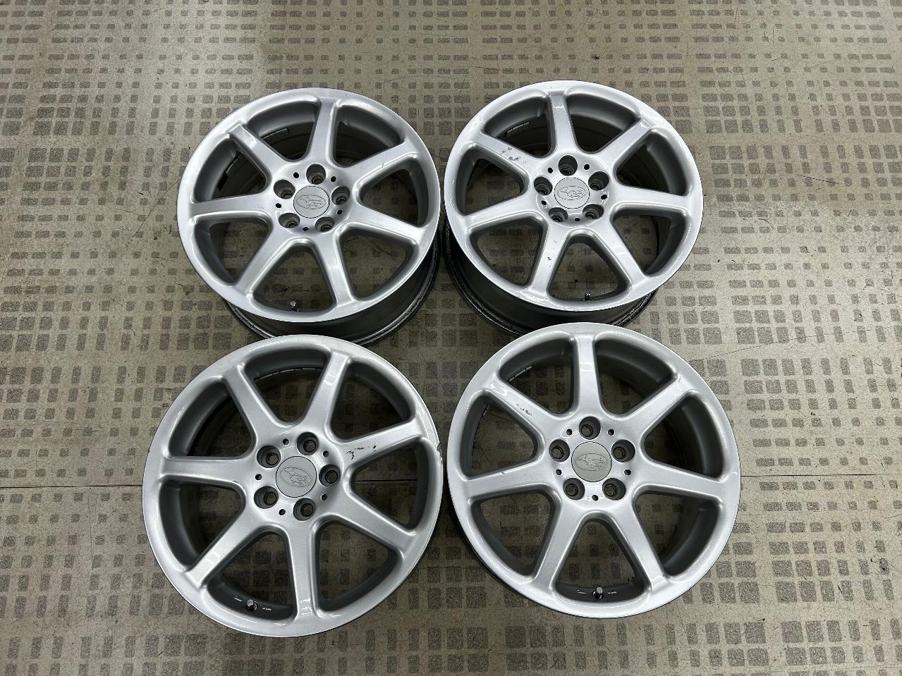 SUBARU genuine option 7-spoke aluminum wheels