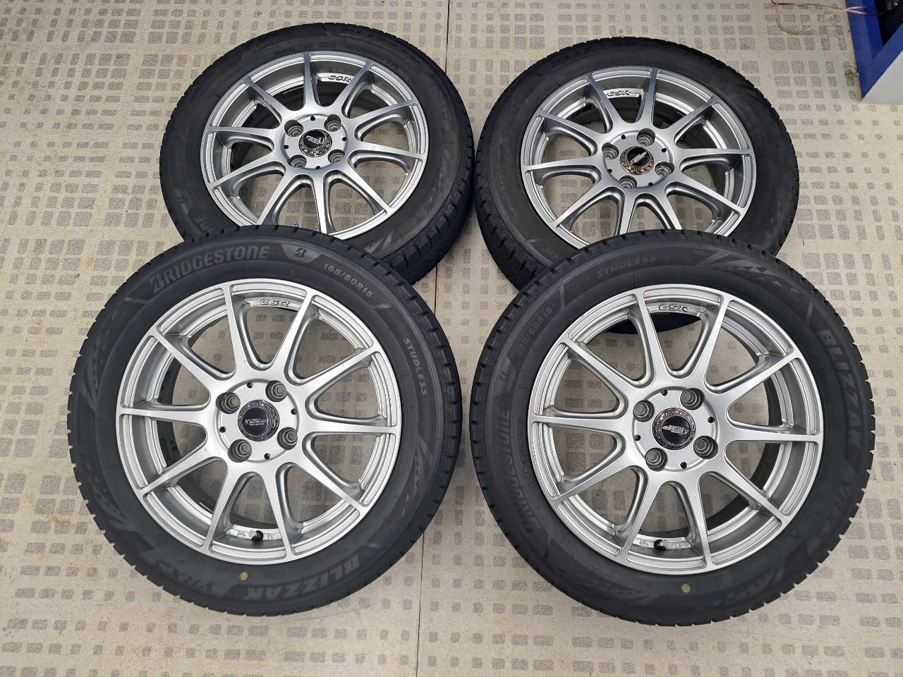HOT STUFF PREMIUM CSR + BRIDGESTONE BLIZZAK VRX3