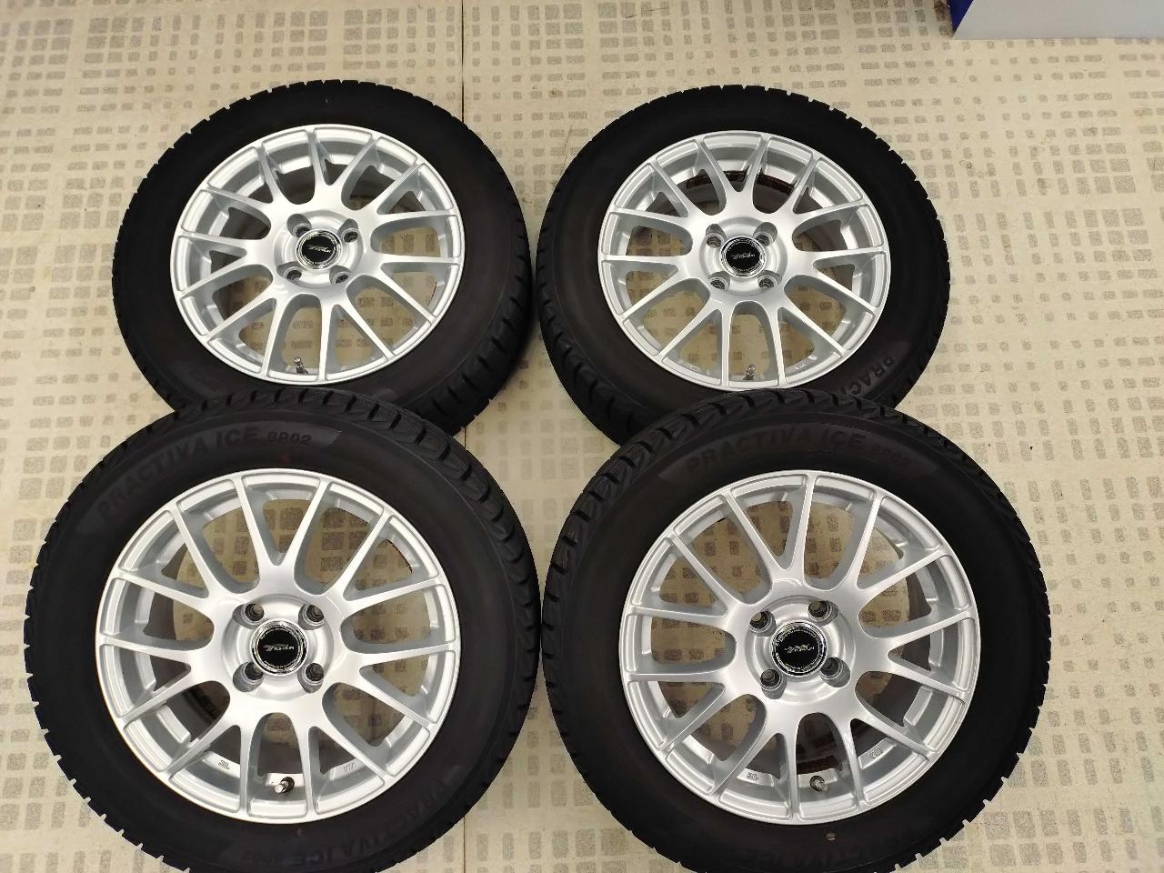 BRIDGESTONE TOPRUN M7 + YellowHat PRACTIVA ICE BP02