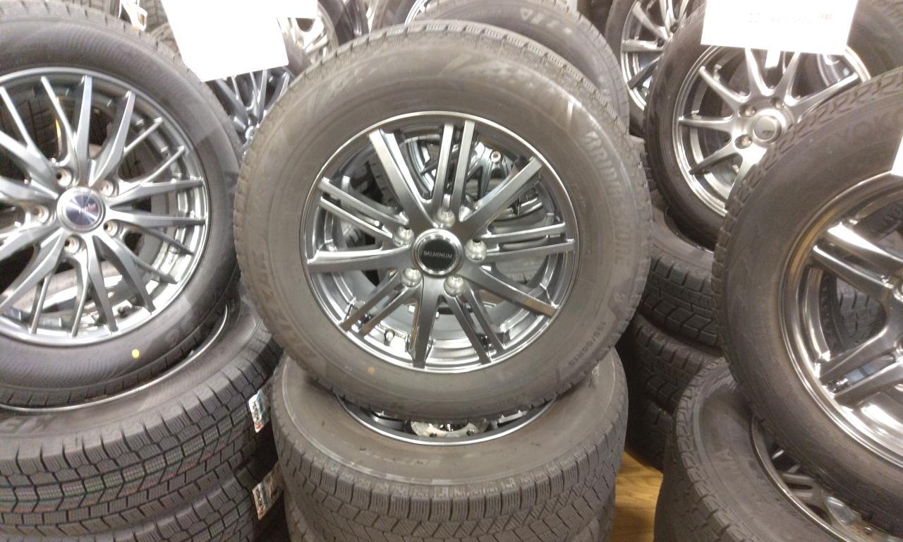 BRIDGESTONE BALMINUM BR10 + BRIDGESTONE BLIZZAK VRX3