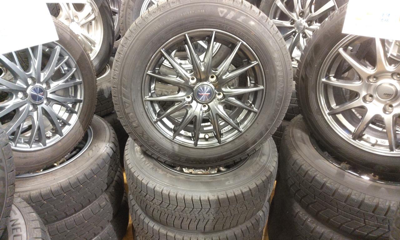 weds VELVA SPORTⅡ + DUNLOP WINTERMAXX 03 185 / 65R15