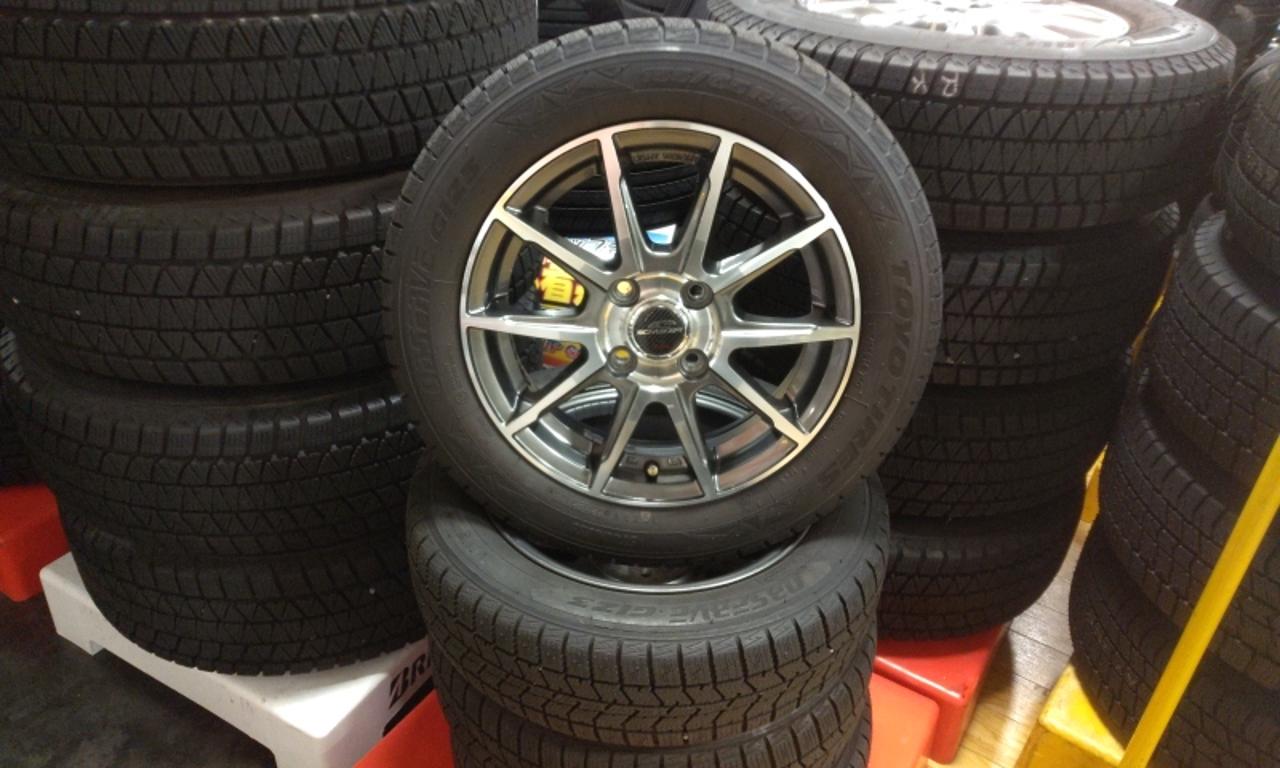 A-TECH SCHNEIDER SLC + TOYO OBSERVE GIZ3 155 / 65R14