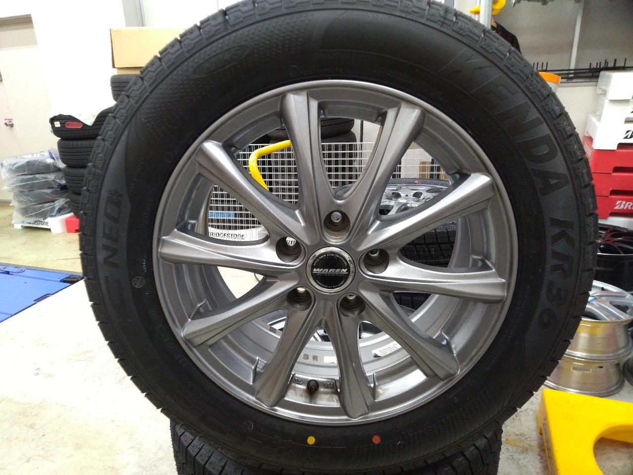 HOT STUFF WAREN W02 + KENDA ICETEC Neo KR36