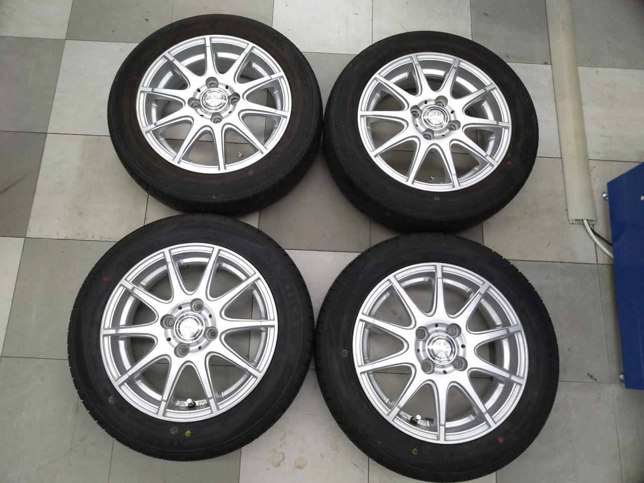 weds VOLS + KENDA KR 203 + DUNLOP ENASAVE EC202