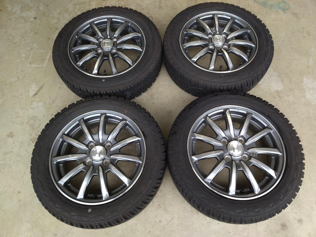 HONDA N-WGN Custom Original wheel + YOKOHAMA GEOLANDER X-AT