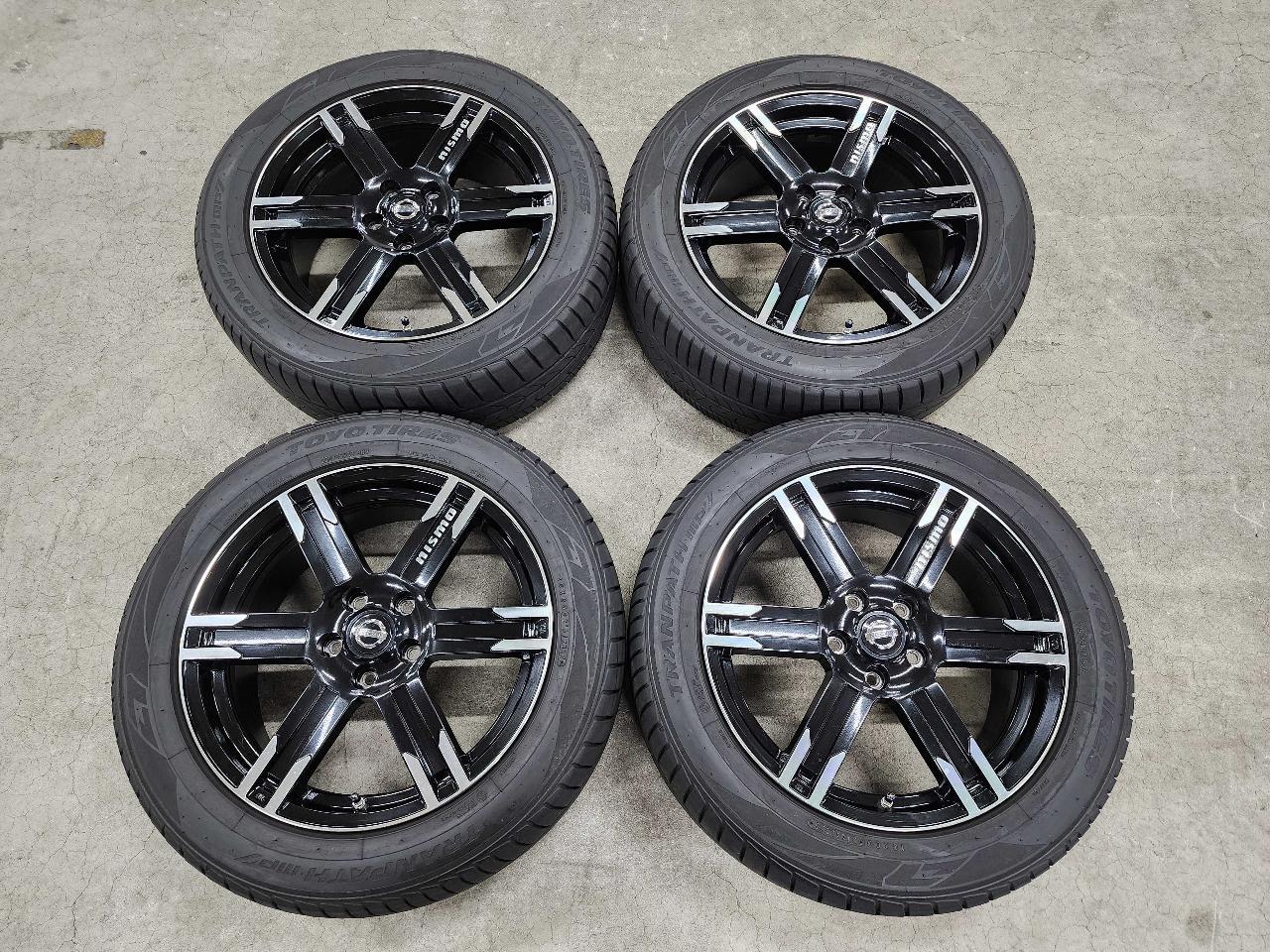 NISMO LMX6 + TOYO TRANPATH MP7 225 / 55R18 98V