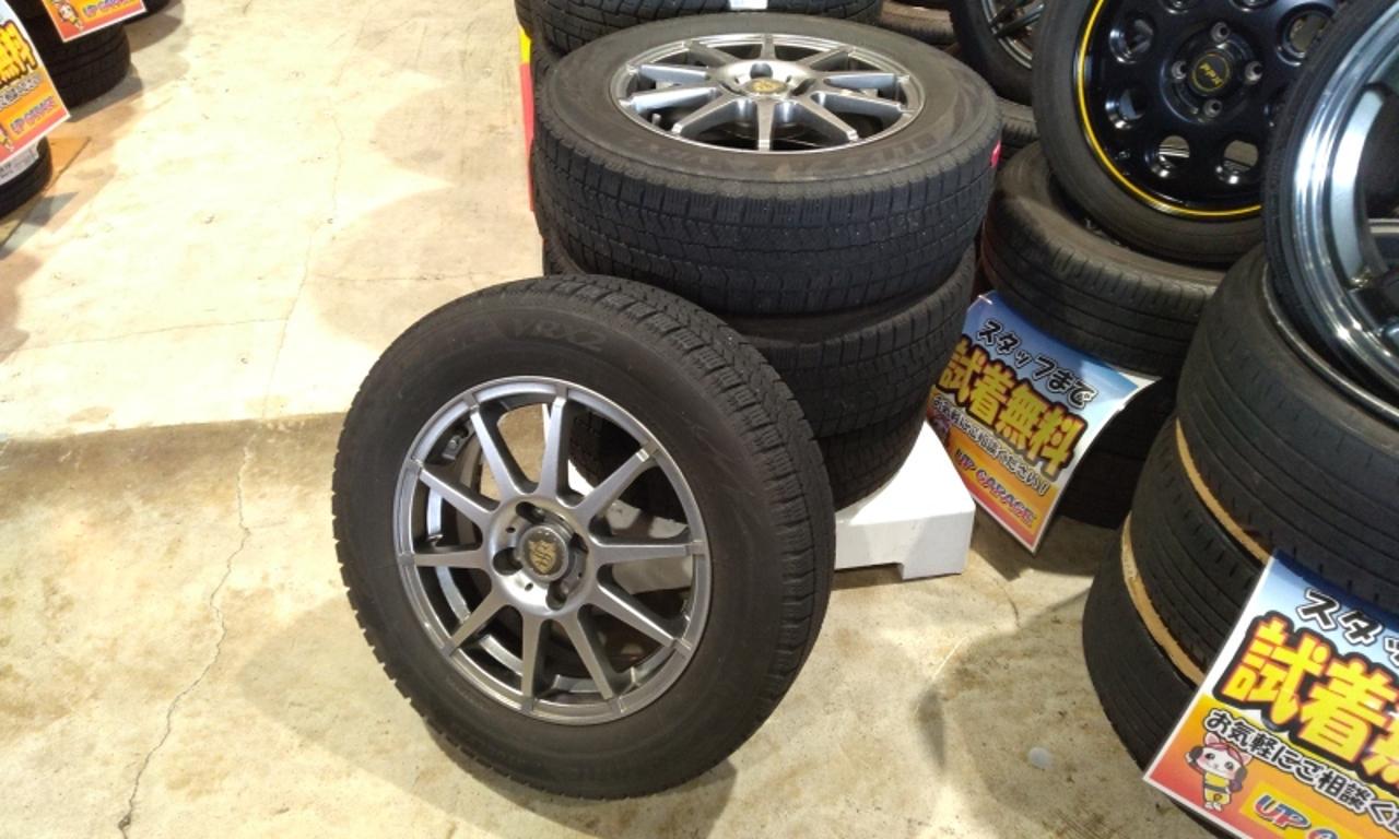 S Spoke wheels + BRIDGESTONE BLIZZAK VRX2