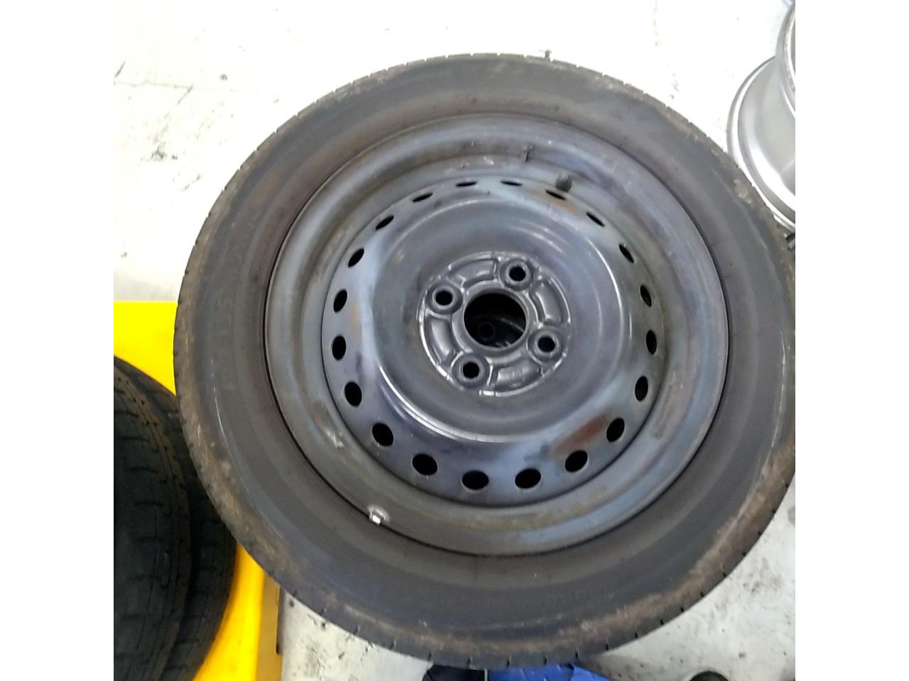 Honda original N-ONE steel wheels + BRIDGESTONE NEXTRY