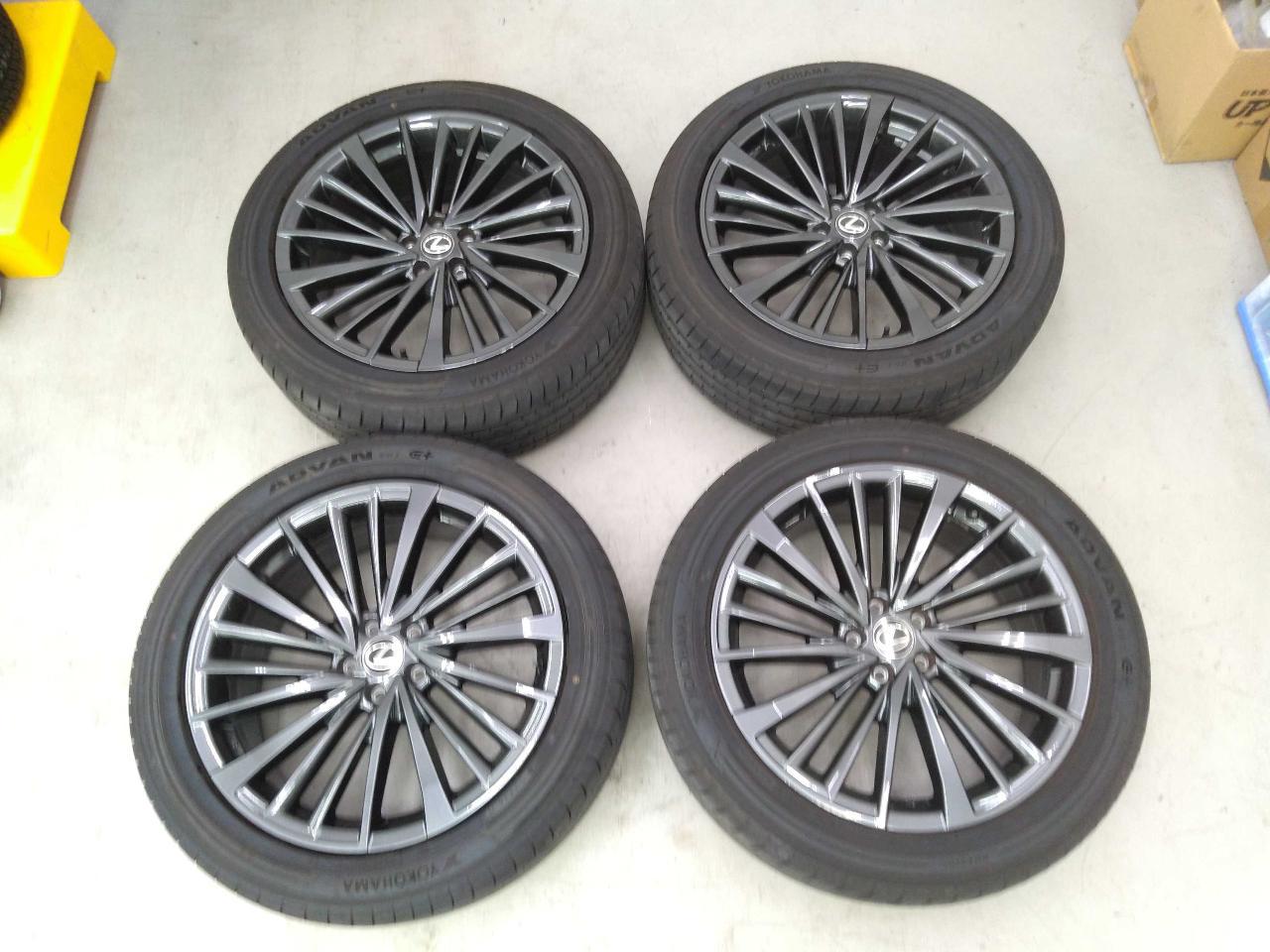 LEXUS genuine RX450h/RX350h Version L genuine wheels + YOKOHAMA ADVAN V61 e +